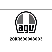 AGV / エージーブ KIT FRONT VENTS EXTERNAL PART K6 WHITE | 20KR630008003, agv_20KR630008-003 - AGV / エージーブイヘルメット