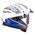 Scorpion / スコーピオン Scorpion / スコーピオン Adf-9000 Air Desert Helmet White Blue R | 184-426-236, sco_184-426-236-04 - Scorpion / スコーピオンヘルメット