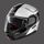 Nolan / ノーラン モジュラーヘルメット N90 3 Voyager N-com メタルホワイト ブラック | N93000521017, nol_N930005210172 - Nolan / ノーラン & エックスライトヘルメット