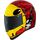 Icon Street フルフェイスヘルメット Airform Brozak MIPS 黄色, 赤, icon_0101-14939 - ICON / アイコン