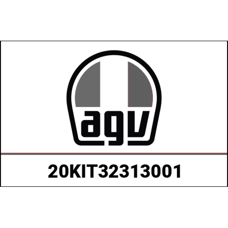 AGV / エージーブ MDS KIT REAR VENTS M13/G240/NEW SPRINTER, BLACK | 20KIT32313-001, agv_20KIT32313-001 - AGV / エージーブイヘルメット