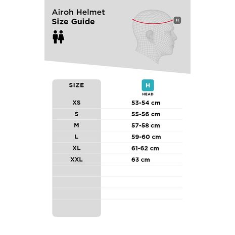 Airoh SPARK SHOGUN, BLUE/RED GLOSS | SPSH55, airoh_SPSH55_XXL - Airoh / アイローヘルメット