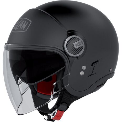 Nolan / ノーラン N 21 Visor Classic ヘルメット オープンフェイス ブラック マット, nol_N210001030109 - Nolan / ノーラン & エックスライトヘルメット