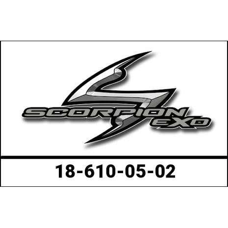 Scorpion / スコーピオン Premium cheek Pad Exo-Tech Carbon | 18-610-05, sco_18-610-05-02 - Scorpion / スコーピオンヘルメット