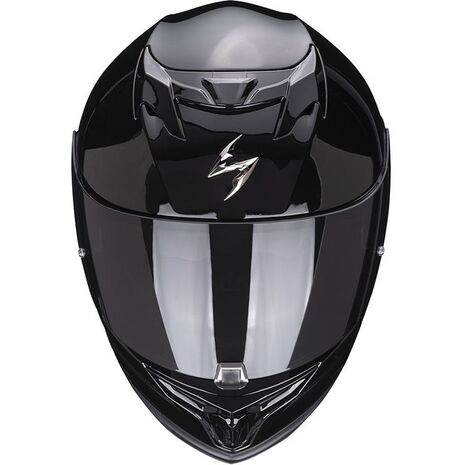 Scorpion / スコーピオン Exo フルフェイスヘルメット 520 Air ソリッドブラック | 72-100-03, sco_72-100-03_M - Scorpion / スコーピオンヘルメット