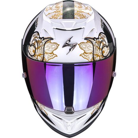 Scorpion / スコーピオン Exo フルフェイスヘルメット 520 Air Fasta ホワイト | 72-361-73, sco_72-361-73_S - Scorpion / スコーピオンヘルメット