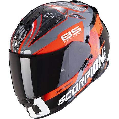 Scorpion / スコーピオン Exo フルフェイスヘルメット 491 Fabio 20 レッド | 48-365-21, sco_48-365-21_XS - Scorpion / スコーピオンヘルメット