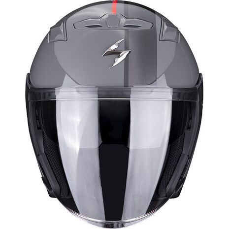 Scorpion / スコーピオン Exo フルフェイスヘルメット 230 Sr グレーレッド | 23-388-246, sco_23-388-246_XS - Scorpion / スコーピオンヘルメット