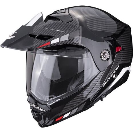 Scorpion / スコーピオン Exo モジュラーヘルメット Adx-2 Camino ブラック イエロー | 89-399-206, sco_89-399-206_M - Scorpion / スコーピオンヘルメット