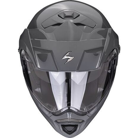 Scorpion / スコーピオン Exo モジュラーヘルメット Adx-2 Solid グレー | 89-100-253, sco_89-100-253_2XL - Scorpion / スコーピオンヘルメット
