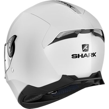 Shark / シャーク フルフェイスヘルメット SKWAL 2.2 BLANK ホワイト アズール/WHU | HE4903WHU, sh_HE4903EWHUS - SHARK / シャークヘルメット