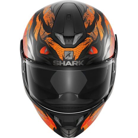 Shark / シャーク フルフェイスヘルメット SKWAL 2 IKER LECUONA Mat ブラック オレンジ シルバー/KOS | HE4965KOS, sh_HE4965EKOSXS - SHARK / シャークヘルメット
