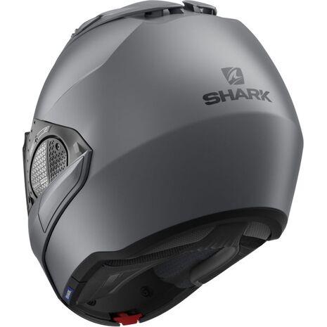 Shark / シャーク モジュラーヘルメット EVO GT BLANK MAT アンスラサイトマット/AMA | HE8912AMA, sh_HE8912EAMAXS - SHARK / シャークヘルメット