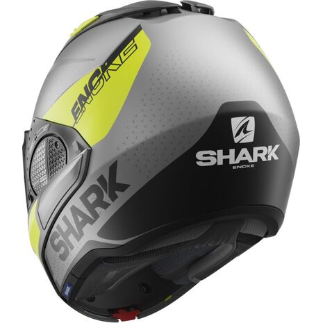 Shark / シャーク モジュラーヘルメット EVO GT ENCKE MAT アンスラサイト イエロー ブラック/AYK | HE8915AYK, sh_HE8915EAYKXS - SHARK / シャークヘルメット
