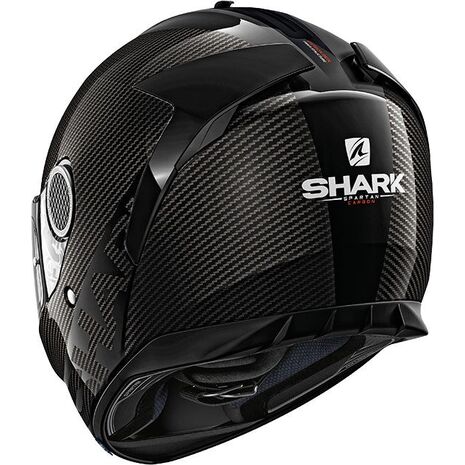 Shark / シャーク フルフェイスヘルメット SPARTAN CARB 1.2 SKIN カーボン ブラック アンスラサイト/DKA | HE3400DKA, sh_HE3400EDKAXXL - SHARK / シャークヘルメット