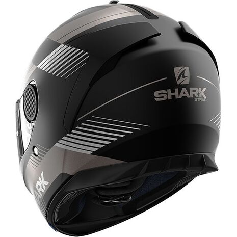 Shark / シャーク フルフェイスヘルメット SPARTAN 1.2 STRAD Mat ブラック アンスラサイト シルバー/KAS | HE3439KAS, sh_HE3439EKASXXL - SHARK / シャークヘルメット