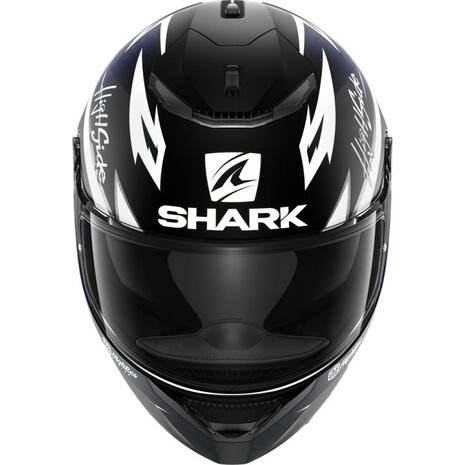 Shark / シャーク フルフェイスヘルメット SPARTAN 1.2 ADRIAN PARASSOL Mat ブラック ブルー シルバー/KBS | HE3464KBS, sh_HE3464EKBSXXL - SHARK / シャークヘルメット