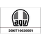 AGV / エージーブ SIDE DEFLECTOR COMPACT ST/NUMO EVO ST, WHITE | 20KIT10020-001, agv_20KIT10020-001 - AGV / エージーブイヘルメット