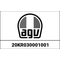 AGV / エージーブ KIT BASE TRIM K3 SV/K1 BLACK | 20KR030001001, agv_20KR030001-001-M1 - AGV / エージーブイヘルメット